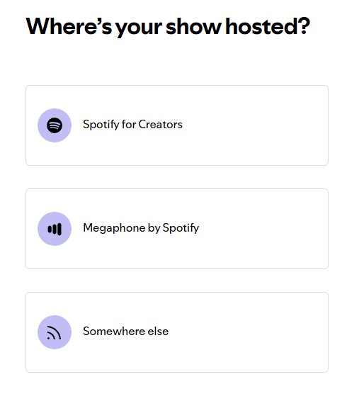Wheress your show hosted